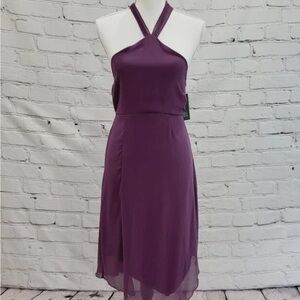 Wild Fable Strapless Purple Dress